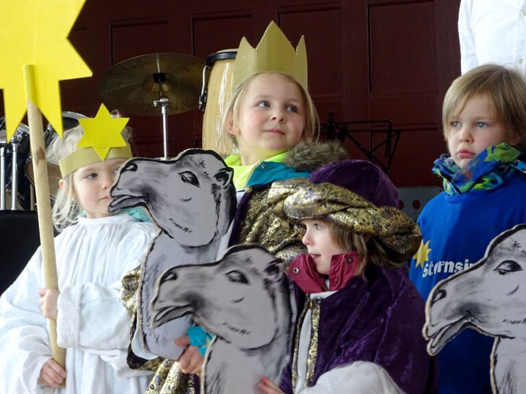 Die Sternsinger im Franziskaneum – Beginn einer neuen Tradition