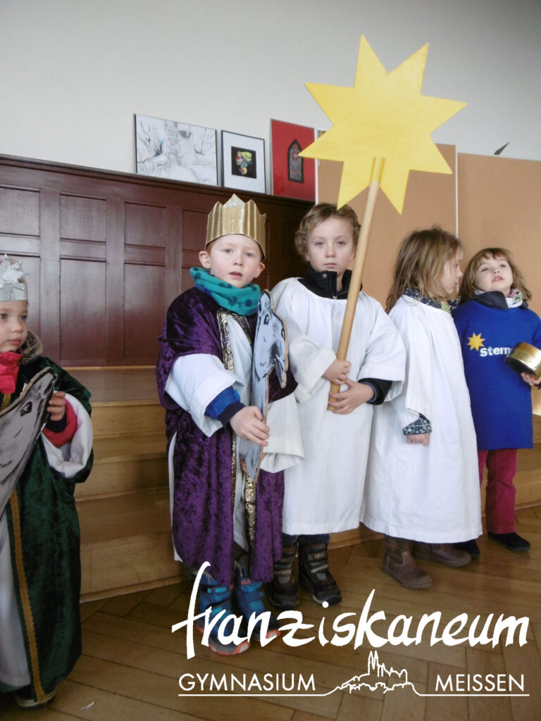 Sternsinger am 10.01.2017 bei uns zu Gast