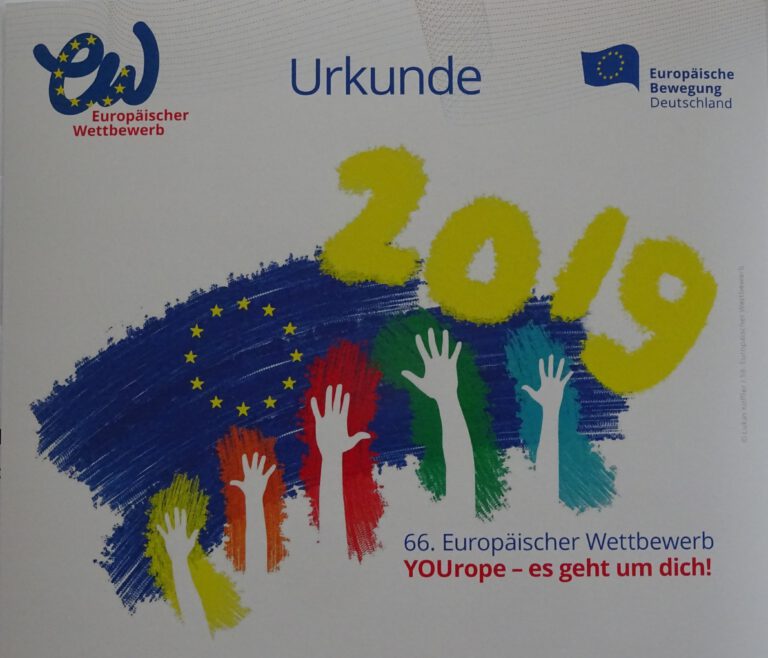 Preisverleihung 66. Europäischer Wettbewerb