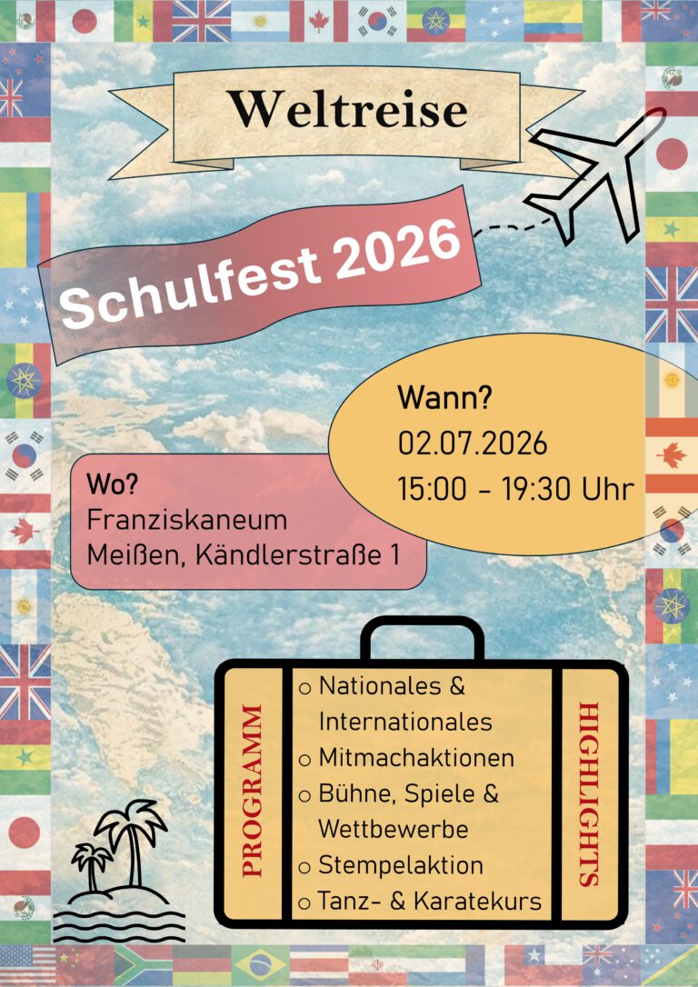 Schulfest – Weltreise