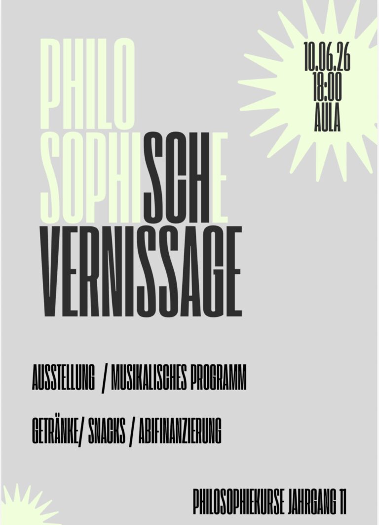 PhilosophischeVernissage am 10.6.26